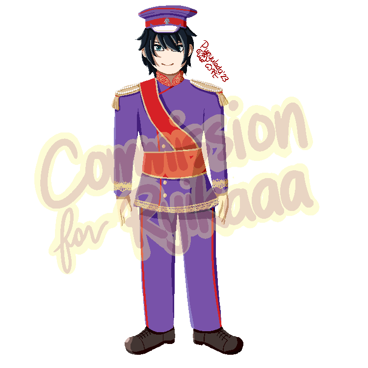 Commission for Ryikaaa, 2023. Classed as "Simple+" ($32) Commission for Ryikaaa, 2023.